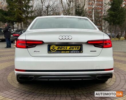 Ауді А4 2018 у Львові на Automoto.ua Білий Ауді А4, об'ємом двигуна 2 л та пробігом 51 тис. км за 23350 $, фото 5 на Automoto.ua