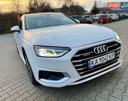 Белый Ауди А4, объемом двигателя 1.98 л и пробегом 5 тыс. км за 27800 $, фото 1 на Automoto.ua