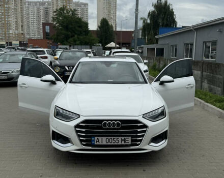 Белый Ауди А4, объемом двигателя 1.98 л и пробегом 110 тыс. км за 29000 $, фото 1 на Automoto.ua