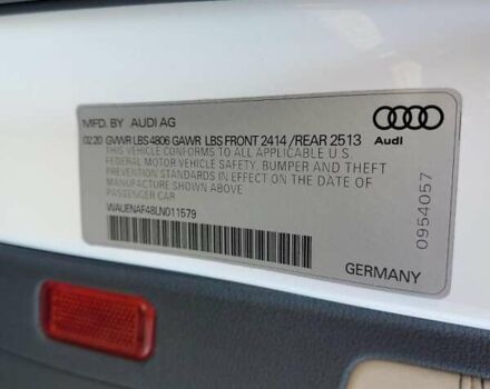 Білий Ауді А4, об'ємом двигуна 1.98 л та пробігом 176 тис. км за 8100 $, фото 11 на Automoto.ua