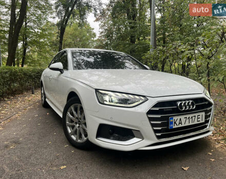 Белый Ауди А4, объемом двигателя 1.98 л и пробегом 46 тыс. км за 27900 $, фото 1 на Automoto.ua