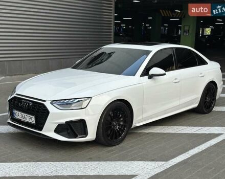 Білий Ауді А4, об'ємом двигуна 2 л та пробігом 47 тис. км за 30990 $, фото 3 на Automoto.ua