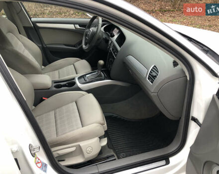 Белый Ауди А4, объемом двигателя 2 л и пробегом 210 тыс. км за 9500 $, фото 10 на Automoto.ua