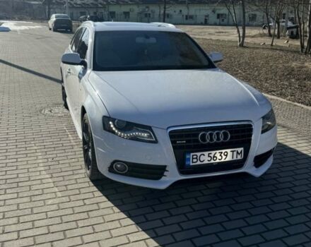 Белый Ауди А4, объемом двигателя 2 л и пробегом 246 тыс. км за 9800 $, фото 2 на Automoto.ua