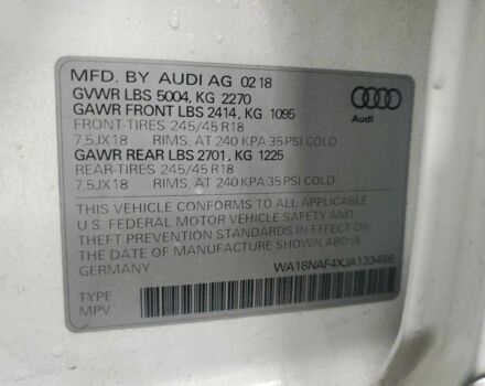 Белый Ауди А4, объемом двигателя 2 л и пробегом 77 тыс. км за 7500 $, фото 13 на Automoto.ua