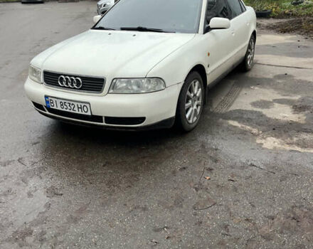 Белый Ауди А4, объемом двигателя 1.78 л и пробегом 320 тыс. км за 2100 $, фото 1 на Automoto.ua