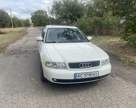 Белый Ауди А4, объемом двигателя 1.8 л и пробегом 50 тыс. км за 4000 $, фото 1 на Automoto.ua