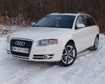 Белый Ауди А4, объемом двигателя 1.9 л и пробегом 365 тыс. км за 6500 $, фото 1 на Automoto.ua