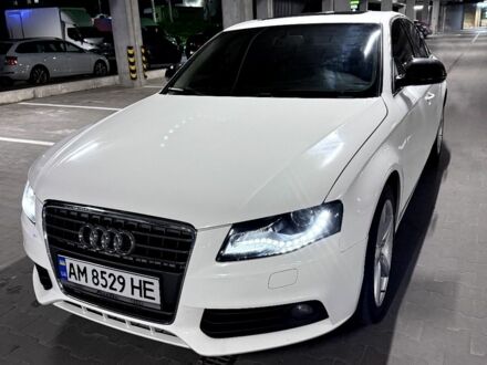 Ауди А4 2008 в Софіївська Борщагівка на Automoto.ua Белый Ауди А4, объемом двигателя 2 л и пробегом 145 тыс. км за 8900 $, фото 1 на Automoto.ua