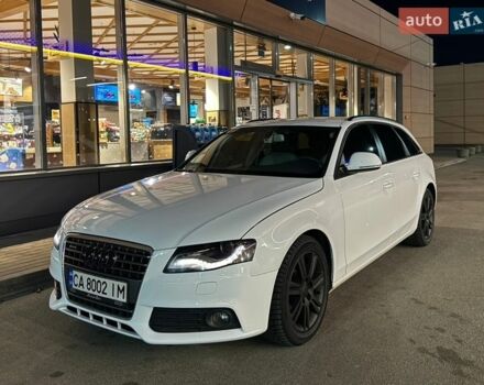 Білий Ауді А4, об'ємом двигуна 2 л та пробігом 191 тис. км за 9200 $, фото 1 на Automoto.ua