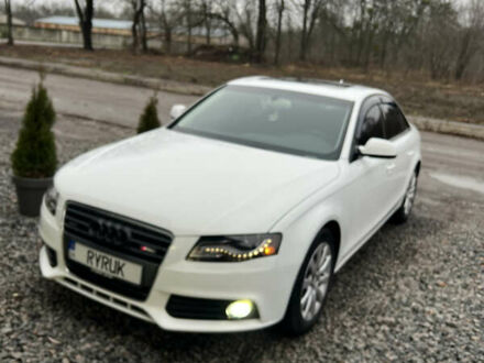 Білий Ауді А4, об'ємом двигуна 2 л та пробігом 1 тис. км за 9500 $, фото 1 на Automoto.ua