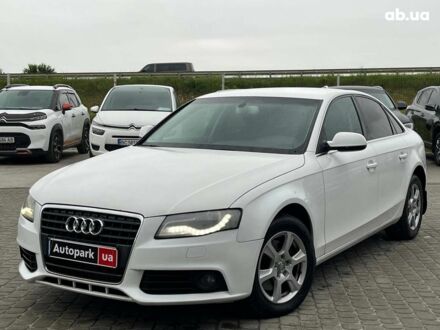 Ауди А4 2010 в Львове на Automoto.ua Белый Ауди А4, объемом двигателя 1.8 л и пробегом 132 тыс. км за 10790 $, фото 1 на Automoto.ua