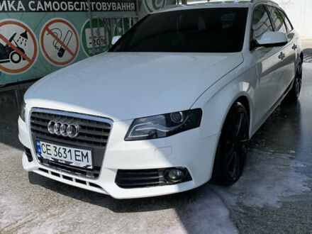 Ауди А4 2011 в Черновцах на Automoto.ua Белый Ауди А4, объемом двигателя 2.01 л и пробегом 399 тыс. км за 11000 $, фото 1 на Automoto.ua