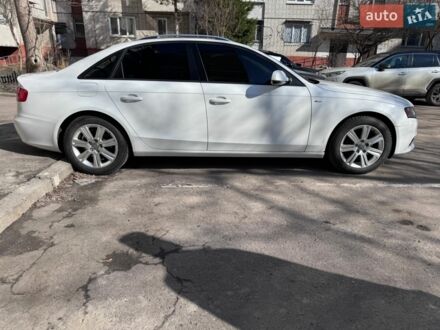 Белый Ауди А4, объемом двигателя 2 л и пробегом 280 тыс. км за 9600 $, фото 1 на Automoto.ua