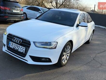 Ауди А4 2012 в Чернигове на Automoto.ua Белый Ауди А4, объемом двигателя 1.98 л и пробегом 270 тыс. км за 11000 $, фото 1 на Automoto.ua