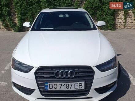 Белый Ауди А4, объемом двигателя 1.98 л и пробегом 212 тыс. км за 9500 $, фото 1 на Automoto.ua