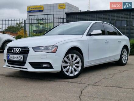 Ауди А4 2012 в Сумах на Automoto.ua Белый Ауди А4, объемом двигателя 1.98 л и пробегом 300 тыс. км за 10500 $, фото 1 на Automoto.ua