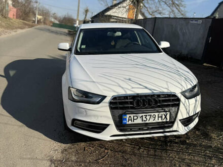 Ауди А4 2012 в Борисполе на Automoto.ua Белый Ауди А4, объемом двигателя 1.8 л и пробегом 196 тыс. км за 11800 $, фото 1 на Automoto.ua