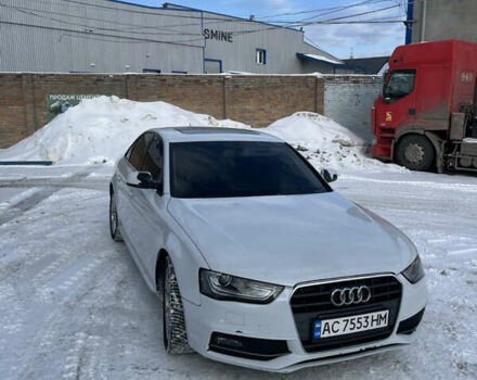 Белый Ауди А4, объемом двигателя 1.98 л и пробегом 186 тыс. км за 12000 $, фото 1 на Automoto.ua
