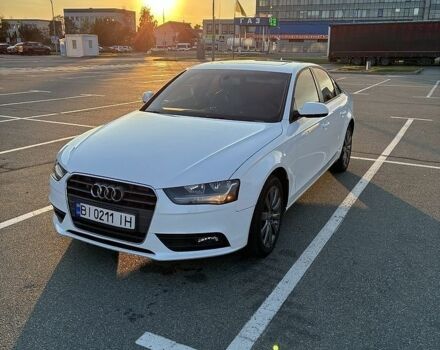 Білий Ауді А4, об'ємом двигуна 2 л та пробігом 168 тис. км за 9501 $, фото 1 на Automoto.ua