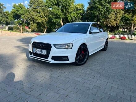 Ауді А4 2013 у Бережанах на Automoto.ua Білий Ауді А4, об'ємом двигуна 1.98 л та пробігом 208 тис. км за 12499 $, фото 1 на Automoto.ua