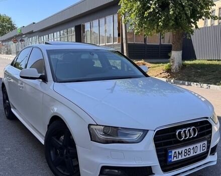 Белый Ауди А4, объемом двигателя 2 л и пробегом 295 тыс. км за 8650 $, фото 1 на Automoto.ua