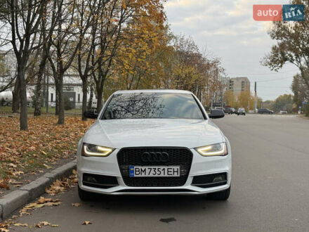 Ауди А4 2014 в Сумах на Automoto.ua Белый Ауди А4, объемом двигателя 2 л и пробегом 126 тыс. км за 14000 $, фото 1 на Automoto.ua