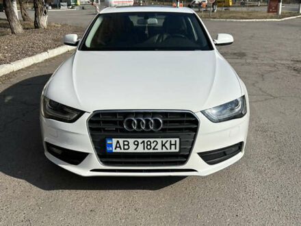 Ауди А4 2014 в Виннице на Automoto.ua Белый Ауди А4, объемом двигателя 1.98 л и пробегом 185 тыс. км за 14500 $, фото 1 на Automoto.ua