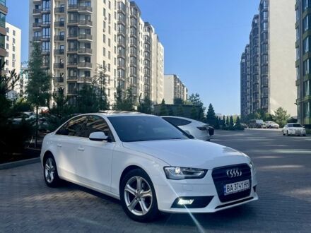 Белый Ауди А4, объемом двигателя 2 л и пробегом 154 тыс. км за 15750 $, фото 1 на Automoto.ua