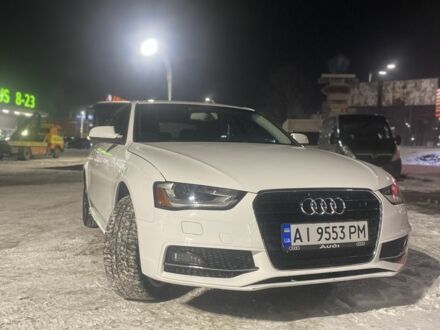 Ауді А4 2014 у Києві на Automoto.ua Білий Ауді А4, об'ємом двигуна 2 л та пробігом 290 тис. км за 11500 $, фото 1 на Automoto.ua