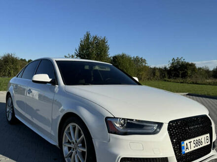 Ауди А4 2014 в Богородчанах на Automoto.ua Белый Ауди А4, объемом двигателя 1.98 л и пробегом 196 тыс. км за 11000 $, фото 1 на Automoto.ua