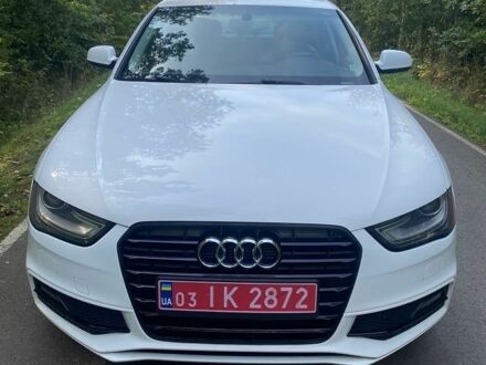 Білий Ауді А4, об'ємом двигуна 2 л та пробігом 200 тис. км за 10900 $, фото 1 на Automoto.ua