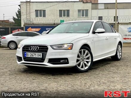 Ауді А4 2014 у Полтаві на Automoto.ua Білий Ауді А4, об'ємом двигуна 2 л та пробігом 193 тис. км за 13500 $, фото 1 на Automoto.ua