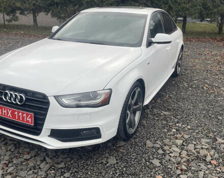 Белый Ауди А4, объемом двигателя 2 л и пробегом 160 тыс. км за 13500 $, фото 1 на Automoto.ua