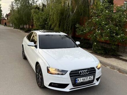 Ауди А4 2014 в Харькове на Automoto.ua Белый Ауди А4, объемом двигателя 1.98 л и пробегом 239 тыс. км за 11200 $, фото 1 на Automoto.ua