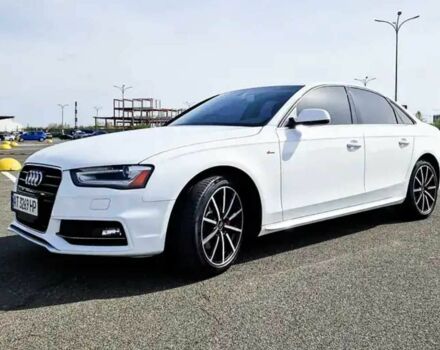 Белый Ауди А4, объемом двигателя 2 л и пробегом 102 тыс. км за 13300 $, фото 1 на Automoto.ua