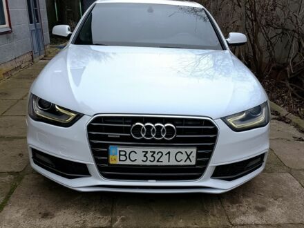 Белый Ауди А4, объемом двигателя 2 л и пробегом 180 тыс. км за 13200 $, фото 1 на Automoto.ua