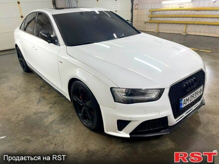 Белый Ауди А4, объемом двигателя 2 л и пробегом 193 тыс. км за 16000 $, фото 1 на Automoto.ua