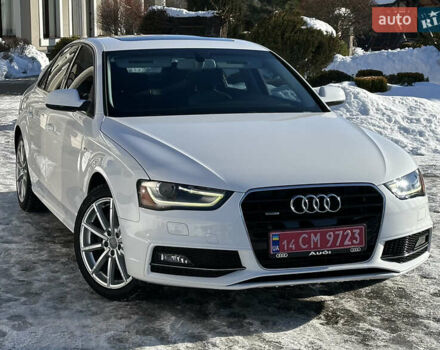 Белый Ауди А4, объемом двигателя 2 л и пробегом 182 тыс. км за 13700 $, фото 1 на Automoto.ua