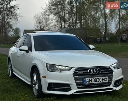 Белый Ауди А4, объемом двигателя 1.98 л и пробегом 170 тыс. км за 20200 $, фото 1 на Automoto.ua