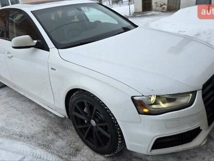 Белый Ауди А4, объемом двигателя 2 л и пробегом 190 тыс. км за 13000 $, фото 1 на Automoto.ua