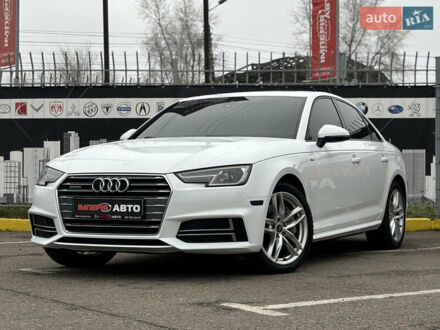 Ауді А4 2016 у Києві на Automoto.ua Білий Ауді А4, об'ємом двигуна 1.98 л та пробігом 223 тис. км за 18000 $, фото 1 на Automoto.ua