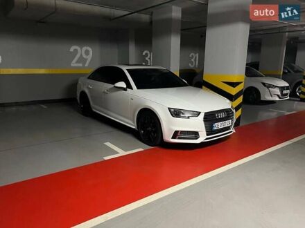 Ауди А4 2016 в Днепре (Днепропетровске) на Automoto.ua Белый Ауди А4, объемом двигателя 1.98 л и пробегом 202 тыс. км за 23000 $, фото 1 на Automoto.ua