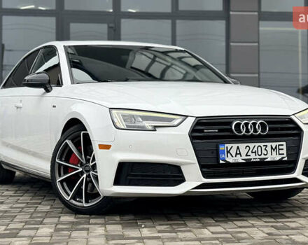 Белый Ауди А4, объемом двигателя 1.98 л и пробегом 122 тыс. км за 27555 $, фото 1 на Automoto.ua