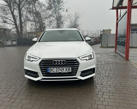Белый Ауди А4, объемом двигателя 2 л и пробегом 140 тыс. км за 14300 $, фото 1 на Automoto.ua
