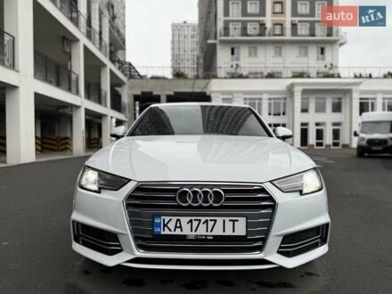 Ауді А4 2017 у Києві на Automoto.ua Білий Ауді А4, об'ємом двигуна 1.98 л та пробігом 121 тис. км за 18700 $, фото 1 на Automoto.ua