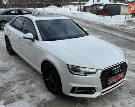 Белый Ауди А4, объемом двигателя 1.98 л и пробегом 175 тыс. км за 16200 $, фото 1 на Automoto.ua