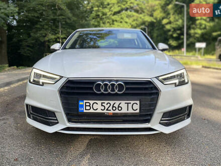 Ауди А4 2018 в Киеве на Automoto.ua Белый Ауди А4, объемом двигателя 1.98 л и пробегом 70 тыс. км за 17100 $, фото 1 на Automoto.ua
