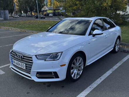 Ауді А4 2018 у Києві на Automoto.ua Білий Ауді А4, об'ємом двигуна 1.98 л та пробігом 88 тис. км за 22600 $, фото 1 на Automoto.ua