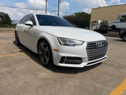 Ауди А4 2018 в Чернигове на Automoto.ua Белый Ауди А4, объемом двигателя 2 л и пробегом 48 тыс. км за 14600 $, фото 1 на Automoto.ua